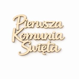✝️ Topery / piki komunijne – elegancka dekoracja na tort i słodki stół