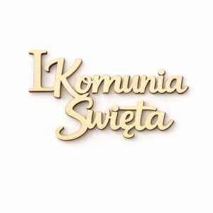 ✝️ Topery / piki komunijne – elegancka dekoracja na tort i słodki stół