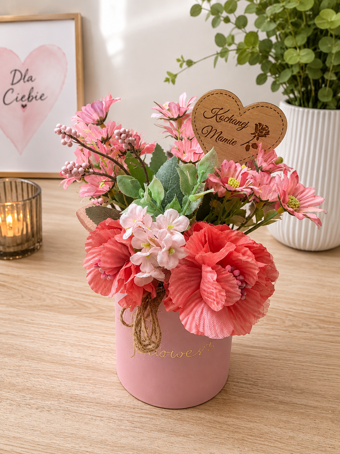 Mały, ale urokliwy Flower Box dla Mamy